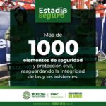 AUTORIDADES ESTATALES ACORDARON EL PLAN DE OPERACIONES “ESTADIO SEGURO” A IMPLEMENTARSE EN EL PRÓXIMO ENCUENTRO QUE DISPUTARÁ EL ATLÉTICO DE SAN LUIS CONTRA LOS TIGRES DE LA UANL