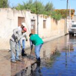 CONTINÚA REHABILITACIÓN DE DRENAJES EN V. DE POZOS