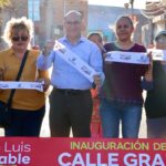 ALCALDE ENRIQUE GALINDO MODERNIZA LA CAPITAL: ENTREGA PAVIMENTACIÓN DE CALLE GRAFITO