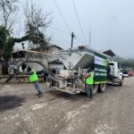 ARRANCA EJECUTIVO ESTATAL PROGRAMA DE BACHEO EN AQUISMÓN