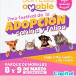 INVITAN AL 7° FESTIVAL DE LA ADOPCIÓN CANINA Y FELINA