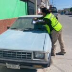 VILLA DE POZOS MANTIENE OPERATIVO PARA RETIRAR VEHÍCULOS ABANDONADOS