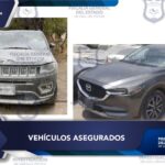 LOCALIZAN DOS VEHÍCULOS; UNO FUE ROBADO EN NUEVO LEÓN