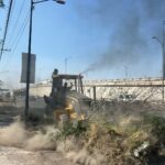 POZOS REFUERZA LIMPIEZA EN LATERALES DE LA 57
