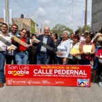 COMPROMISO CUMPLIDO: GALINDO ENTREGA CALLE PEDERNAL EN SLP