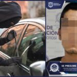 AMENAZÓ A UNA PERSONA PARA ROBARLE SU VEHÍCULO EN SLP; YA ESTÁ DETENIDO
