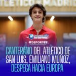 Emiliano Muñoz, juvenil del Atlético de San Luis, es cedido al Atlético de Madrid