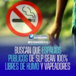Iniciativa legislativa busca prohibir vapeo en espacios públicos de San Luis Potosí