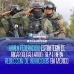 San Luis Potosí reporta reducción del 86% en homicidios durante primer bimestre, según datos federales