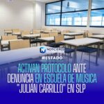 SEGE investiga presunta agresión a alumno en Escuela de Música Julián Carrillo de SLP