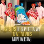 Artistas potosinos exponen en el Papalote Museo del Niño durante actividades mundialistas