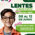 DIF Villa de Pozos ofrecerá lentes a bajo costo del 8 al 12 de junio