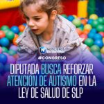 Diputada propone reforma a Ley de Salud de SLP para garantizar atención integral a personas con autismo