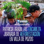 Encabeza Patricia Aradillas jornada de reforestación en Villa de Pozos