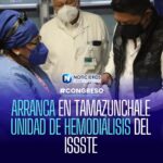 Inicia construcción de Unidad de Hemodiálisis del ISSSTE en Tamazunchale