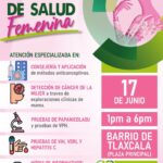 Jornada de salud gratuita para mujeres en San Luis Potosí ofrecerá detección de cáncer y VPH