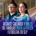 Más de 10 mil aficionados celebran en San Luis Potosí el triunfo de México sobre Corea del Sur