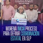 Morena inicia proceso para definir coordinación estatal en San Luis Potosí
