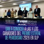 Premio Estatal de Periodismo 2026 en SLP: lista completa de ganadores