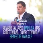 Ricardo Gallardo impulsa conectividad aérea, competitividad y bienestar en San Luis Potosí
