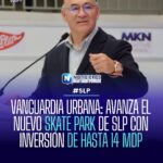 San Luis Potosí: Avanza construcción de nuevo Skate Park con inversión de hasta 14 MDP