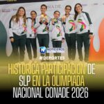 San Luis Potosí logra participación histórica en Olimpiada Nacional CONADE 2026 con 128 medallas