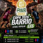 Villa de Pozos lanza la Copa Barrio 2026 para impulsar el talento local