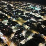 Villa de Pozos supera el 95% de avance en rehabilitación de alumbrado público
