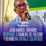 Ayuntamiento de Soledad rehabilita drenaje colapsado tras demora de Interapas