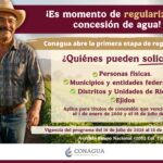 Conagua inicia en San Luis Potosí la regularización de concesiones de agua