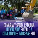 Conagua y municipio de Santa Catarina inician obras de agua potable en comunidades indígenas Xi’úi