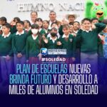 Construcción de nuevas escuelas beneficia a miles de alumnos en Soledad de Graciano Sánchez