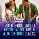 Encuesta Mitofsky ubica a Ricardo Gallardo como el gobernador con mayor aprobación en México