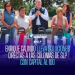 Enrique Galindo encabeza jornada de Capital al 100 en La Garita; anuncia intervenciones en avenidas Niño Artillero y Fray José de Arlegui