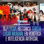 Equipo potosino DojoRobot obtiene tercer lugar mundial en torneo de robótica e inteligencia artificial en Suiza