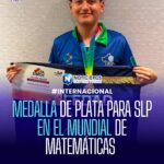 Estudiante de San Luis Potosí gana medalla de plata en Olimpiada Internacional de Matemáticas en Singapur