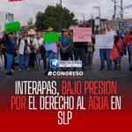 Exhortan a INTERAPAS a garantizar derecho humano al agua en San Luis Potosí