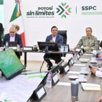Gabinete estatal de San Luis Potosí sostiene reuniones de evaluación y coordinación