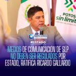 Gobernador de SLP descarta regulación estatal a medios de comunicación en ley de IA