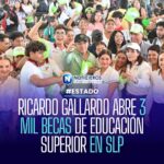 Gobierno de San Luis Potosí ofrece 3 mil becas para educación superior