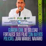 Guardia Civil de Soledad fortalece sus filas con 50 nuevos aspirantes a cadetes