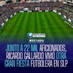 Más de 22 mil aficionados disfrutan de México vs Inglaterra en el Estadio Libertad Financiera de SLP