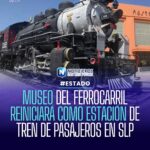 Museo del Ferrocarril en San Luis Potosí se convertirá en estación de tren de pasajeros