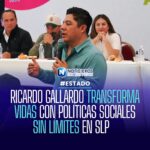 Política social de Ricardo Gallardo beneficia a más de 12.8 millones con apoyos alimentarios en SLP