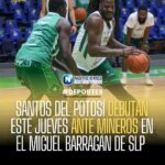 Santos del Potosí debutan este jueves ante Mineros en el Auditorio Miguel Barragán