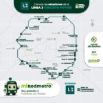 SCT publica mapa oficial de RedMetro para la zona metropolitana de San Luis Potosí
