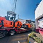 SICT San Luis Potosí recibe tren de pavimentación para conservar carreteras federales