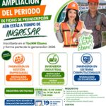 TecNM Ébano extiende plazo de preinscripción para ciclo 2026-2027