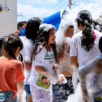 Con fiesta de espuma, DIF Municipal cierra su campamento de verano en Villa de Pozos