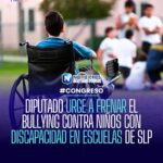 Diputado exige frenar el acoso escolar contra niños con discapacidad en San Luis Potosí